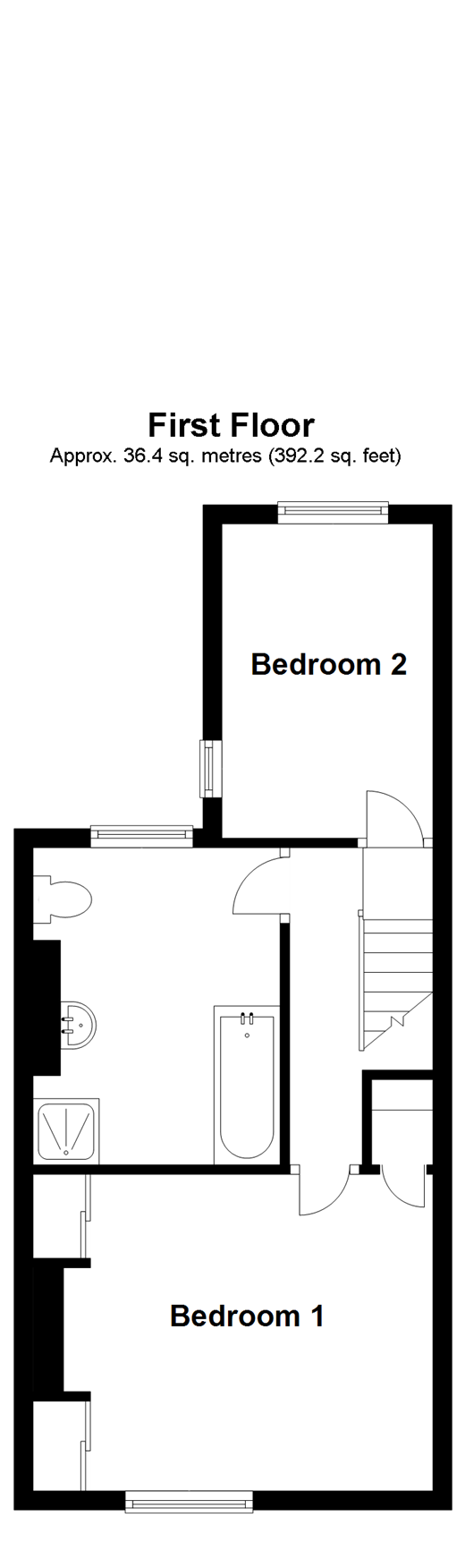 Pemberton Road, Ashford, Kent TN24, 2 bedroom end terrace house for
