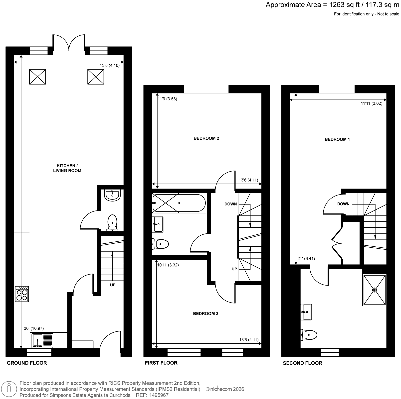 Knightsbridge House,, Field Common Lane, Walton-On-Thames floorplan