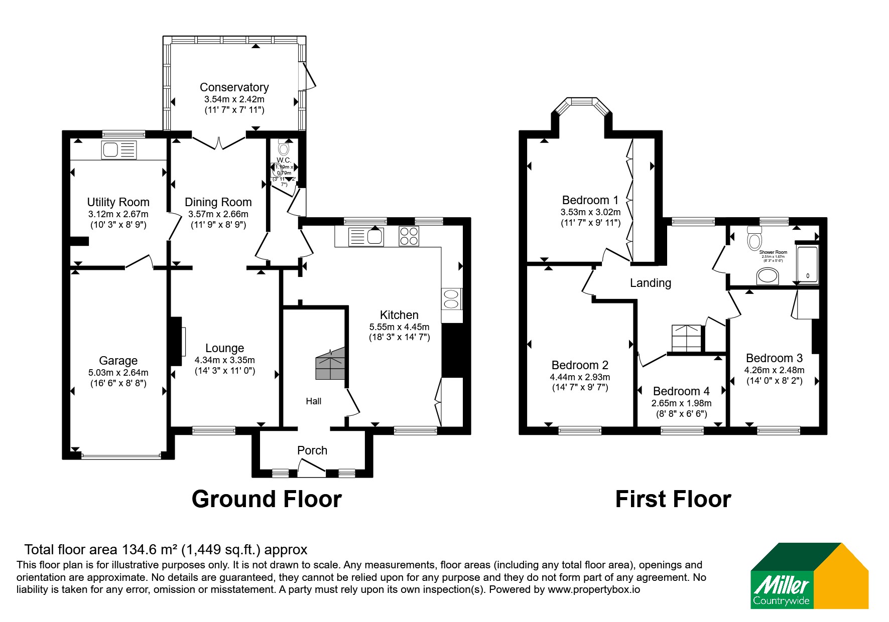 43, Trethosa Road, St. Austell floorplan