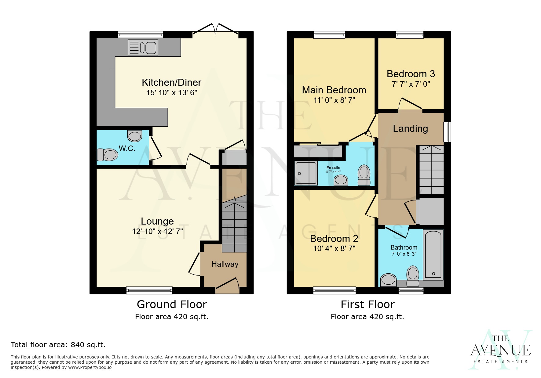 6 Greenways Road, Tatenhill, Staffordshire floorplan