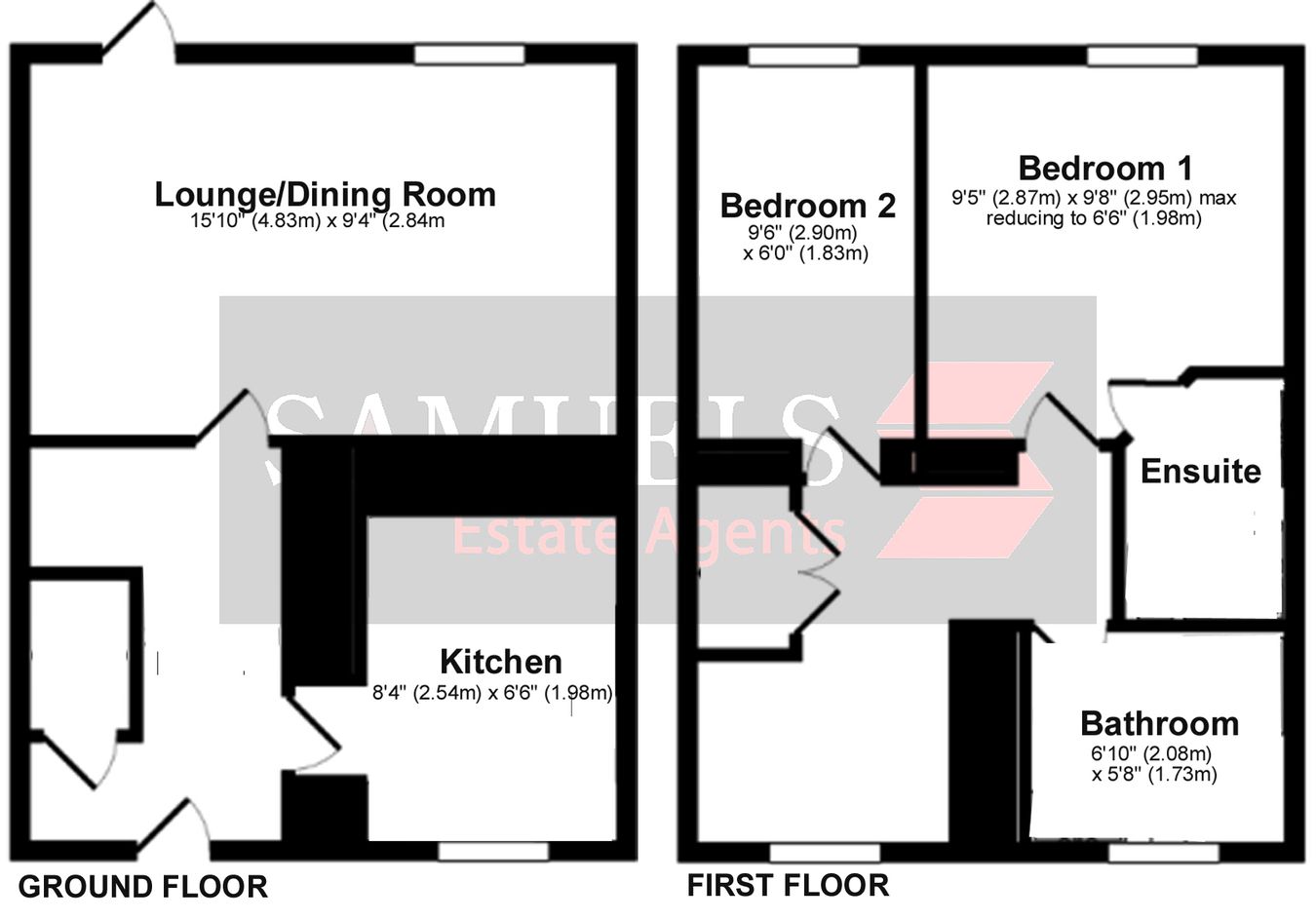 8, Buckland Walk, Exminster floorplan