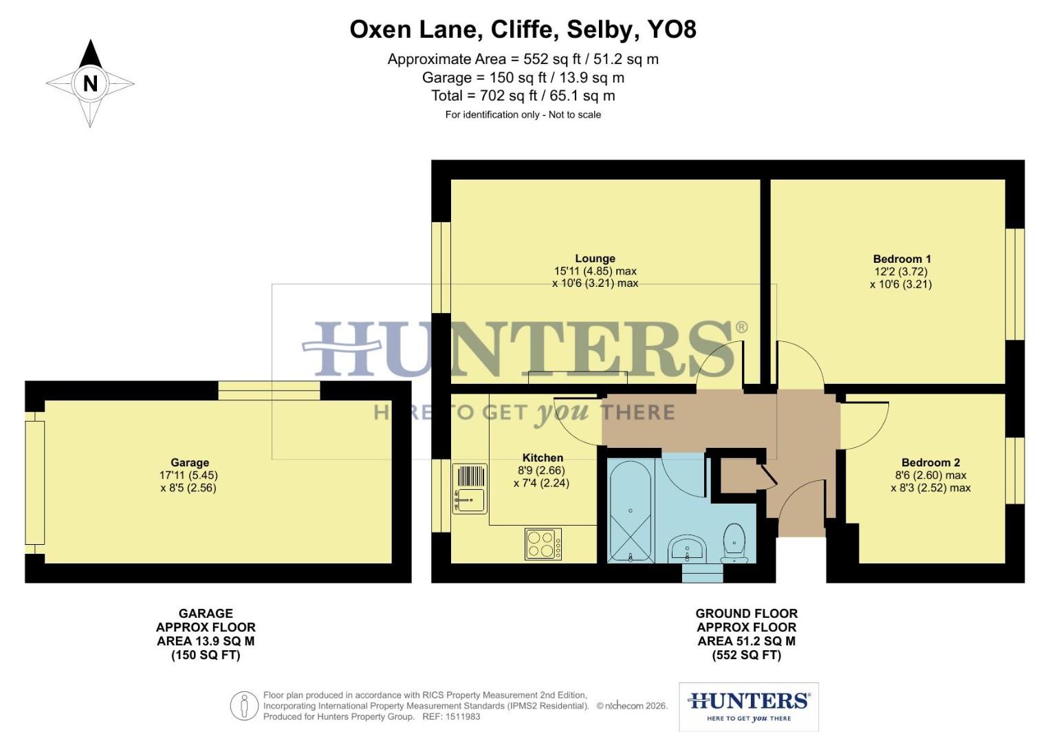 48, Oxen Lane, Selby floorplan