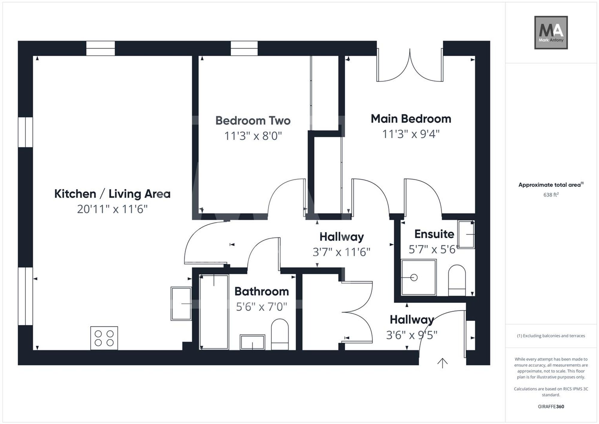 21 Creola Court Louisiana Drive, Warrington floorplan