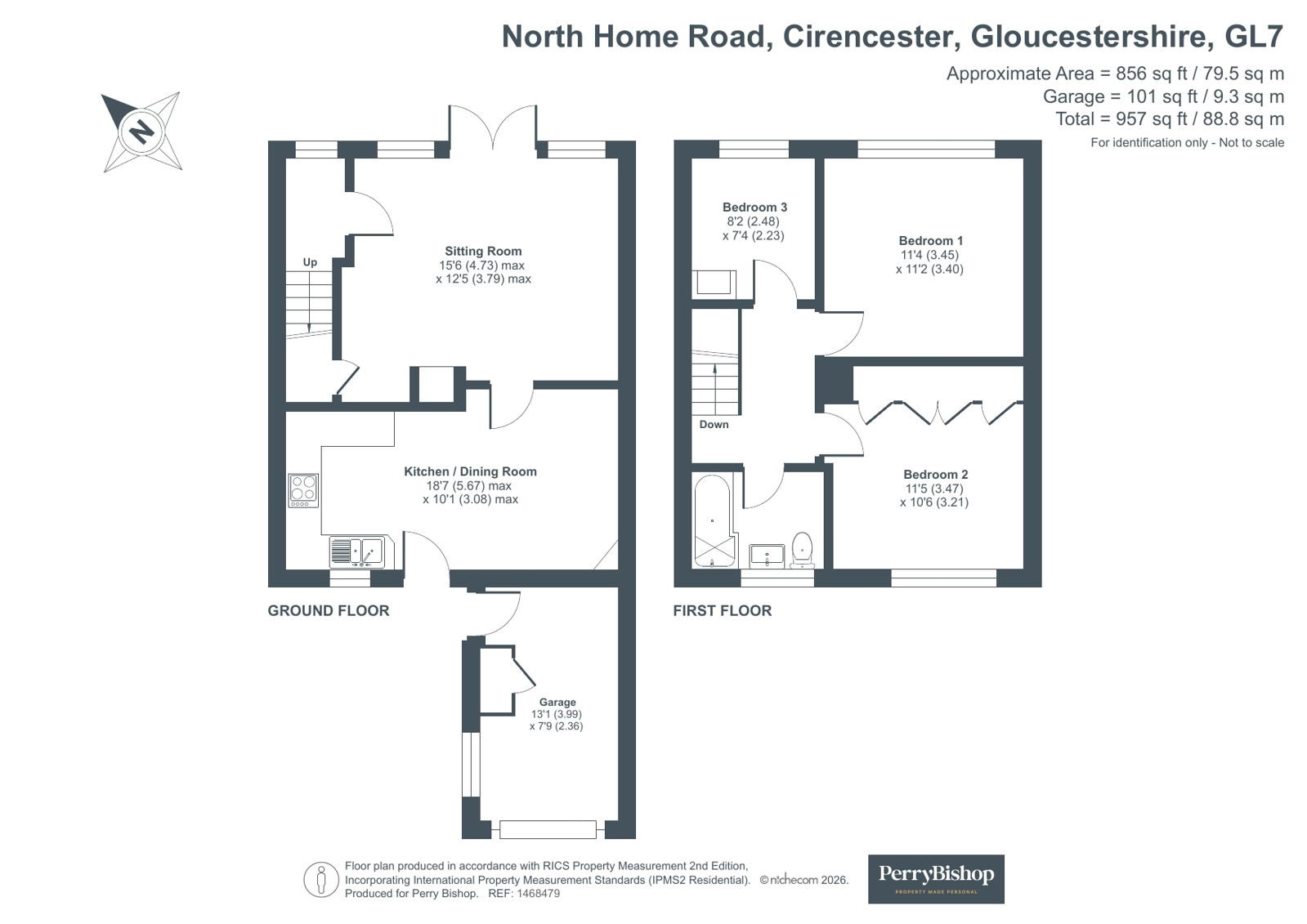 215, North Home Road, Gloucestershire floorplan
