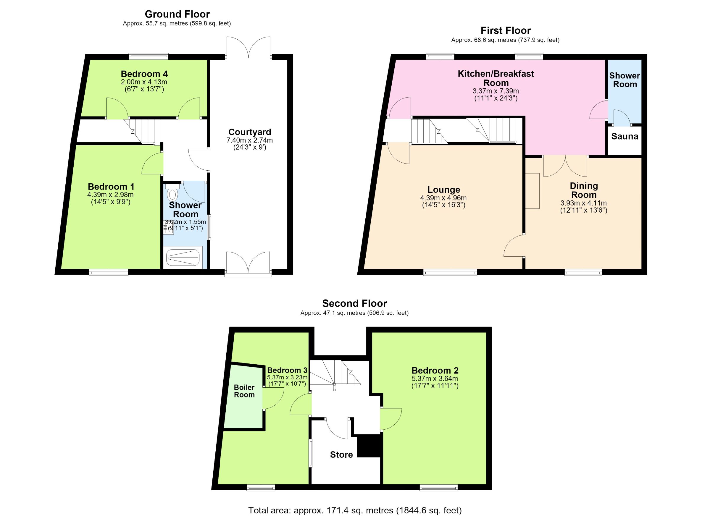 The Old Custom House, Leigh-on-Sea floorplan