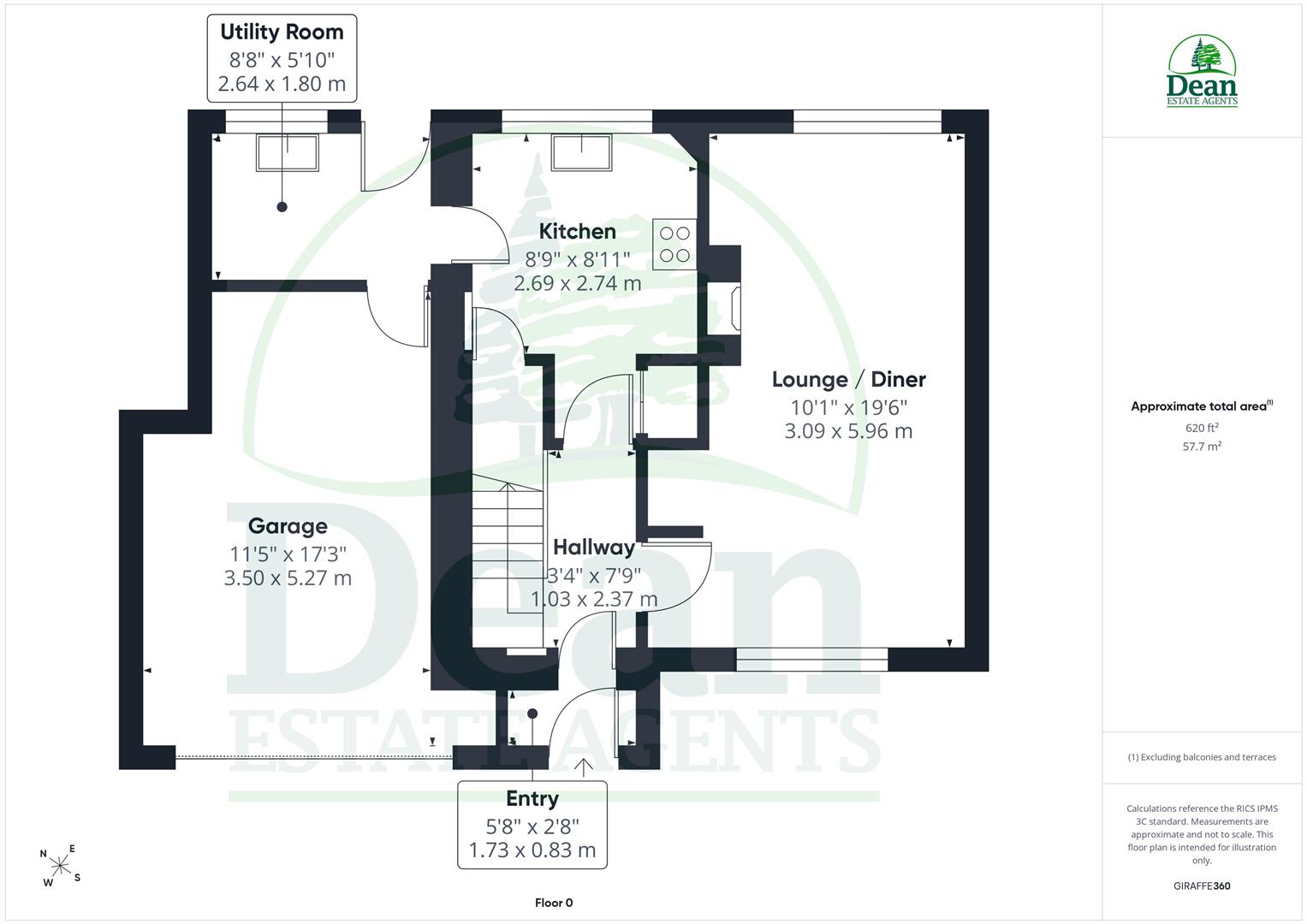 5, Morcroft Place, Lydney floorplan