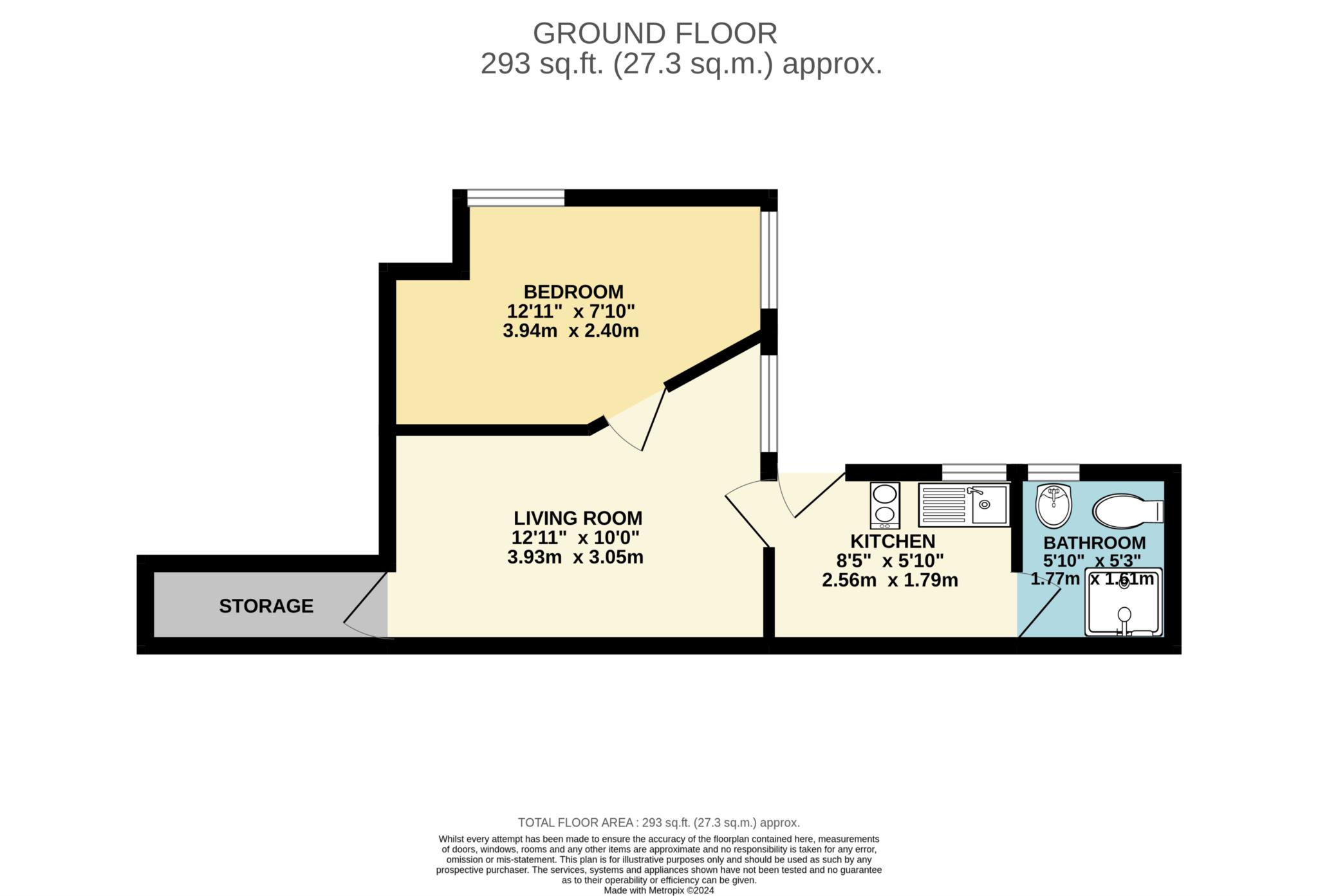 Christchurch Road, Reading floorplan