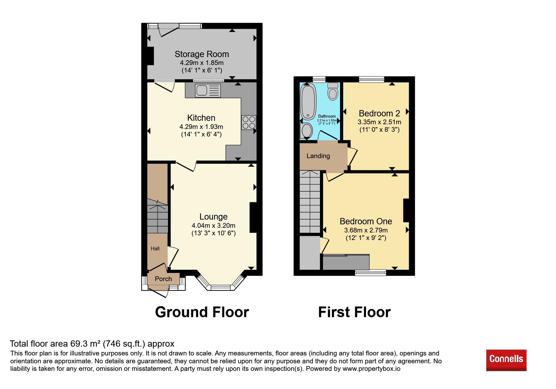 128, Oliver Street, Coventry floorplan