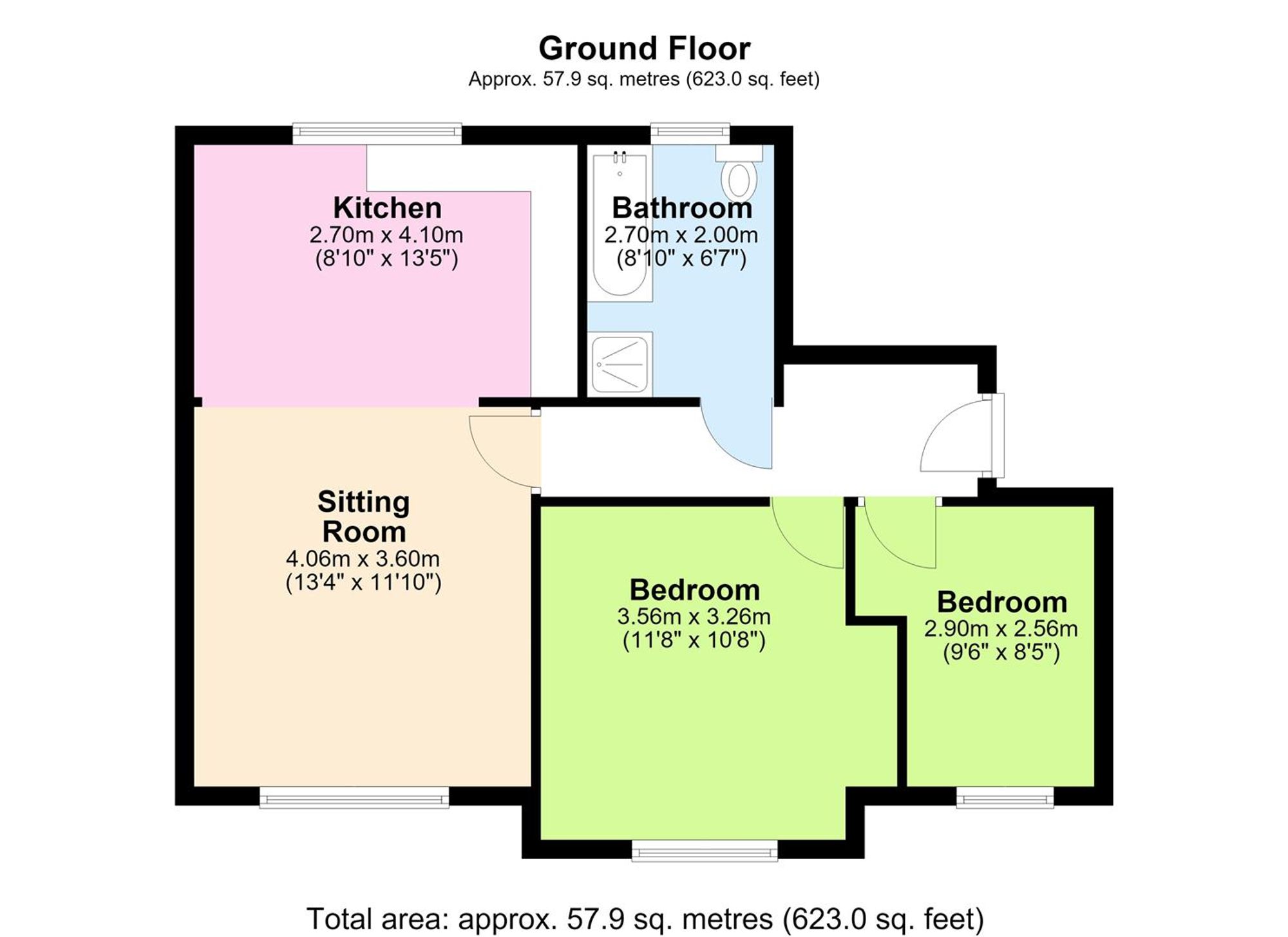 14 Gadbury Fold, Manchester floorplan