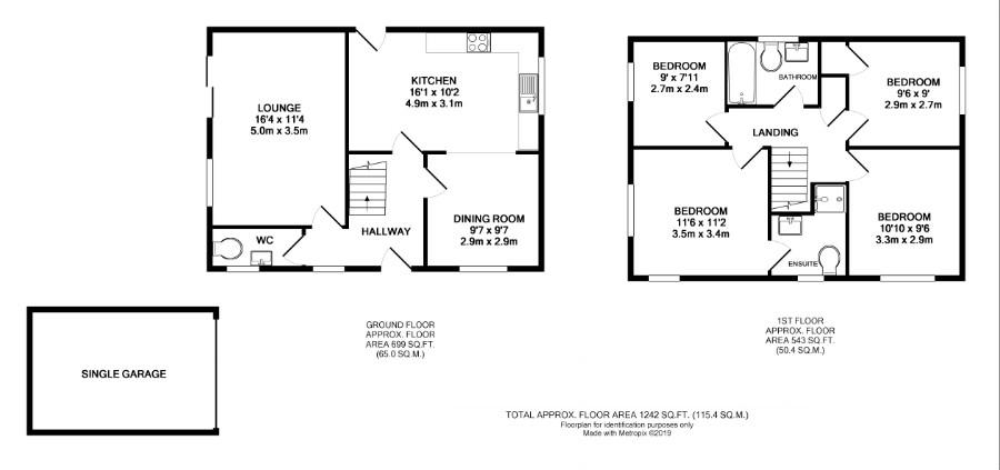 4 Bedrooms Detached house for sale in Standen Way, St Andrews Ridge, Swindon SN25