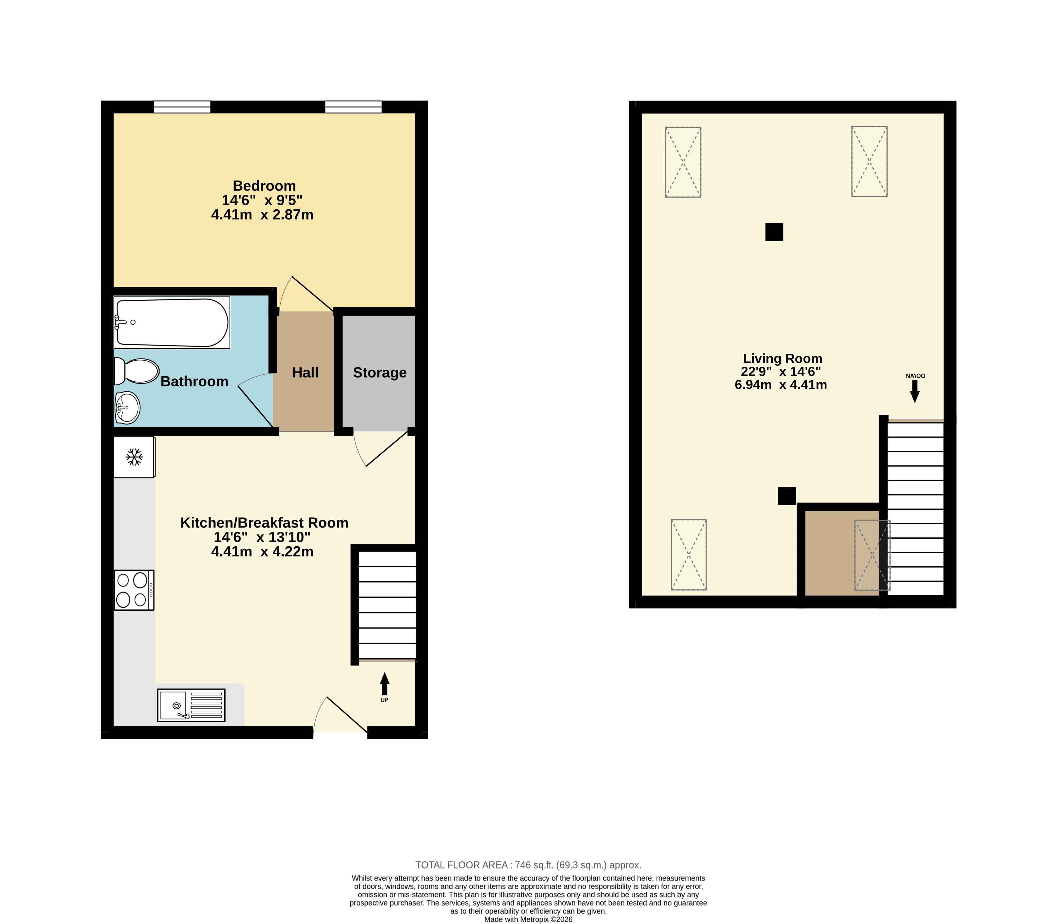Hillside Place, 7, Cockering Road, Canterbury floorplan