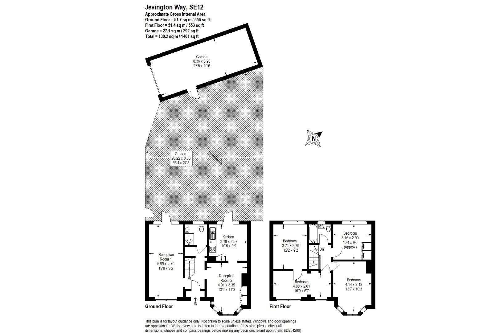 Jevington Way, London SE12, 4 bedroom semidetached house for sale