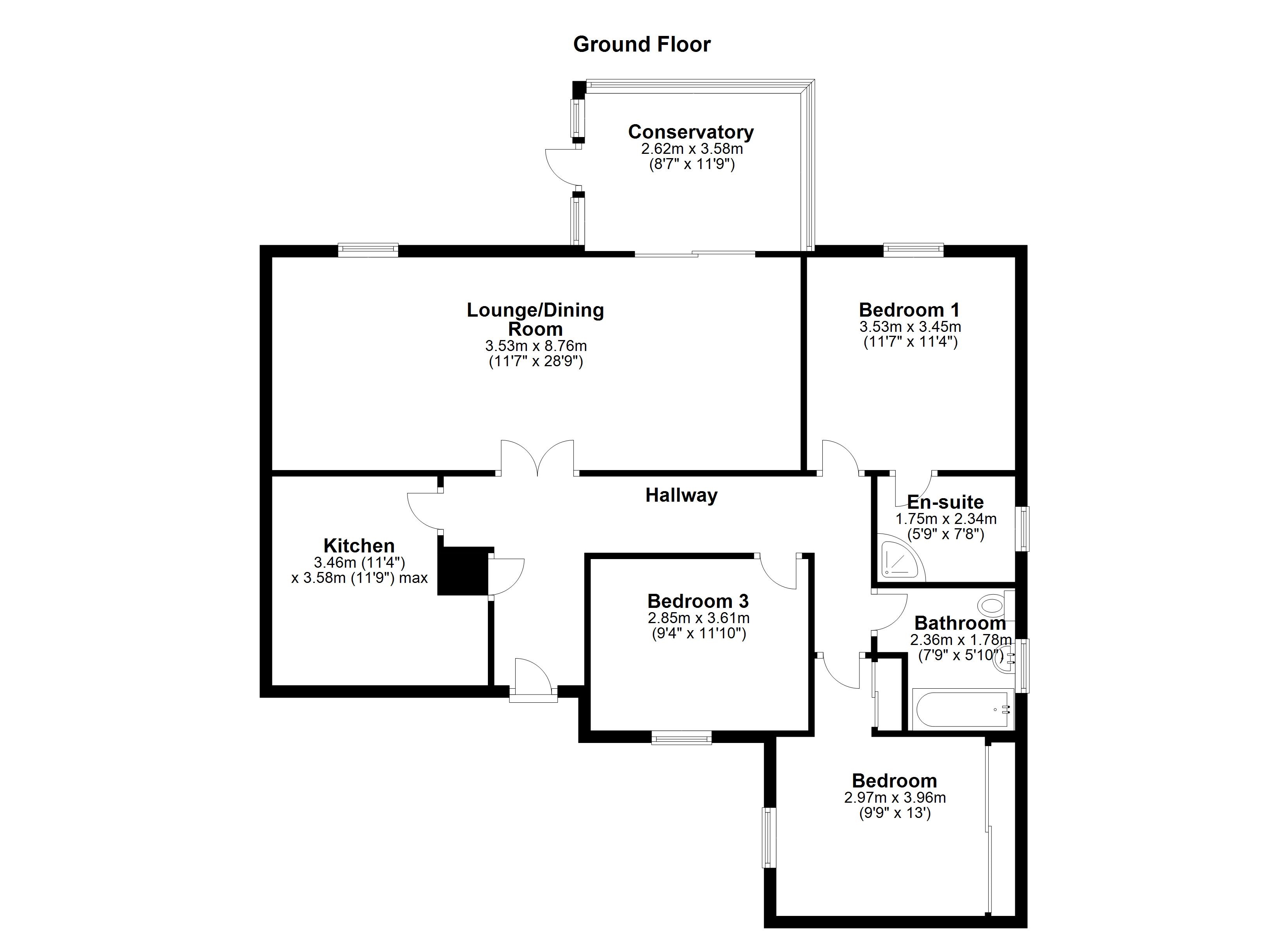 3 Bedrooms Detached bungalow for sale in Barsey Close, Haverhill CB9