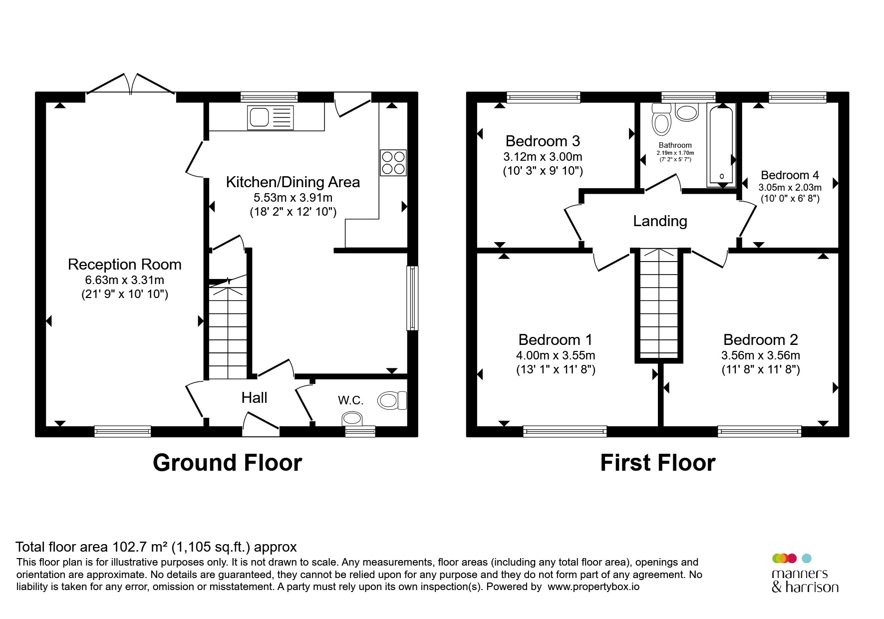 17, Eagle Park, Middlesbrough floorplan