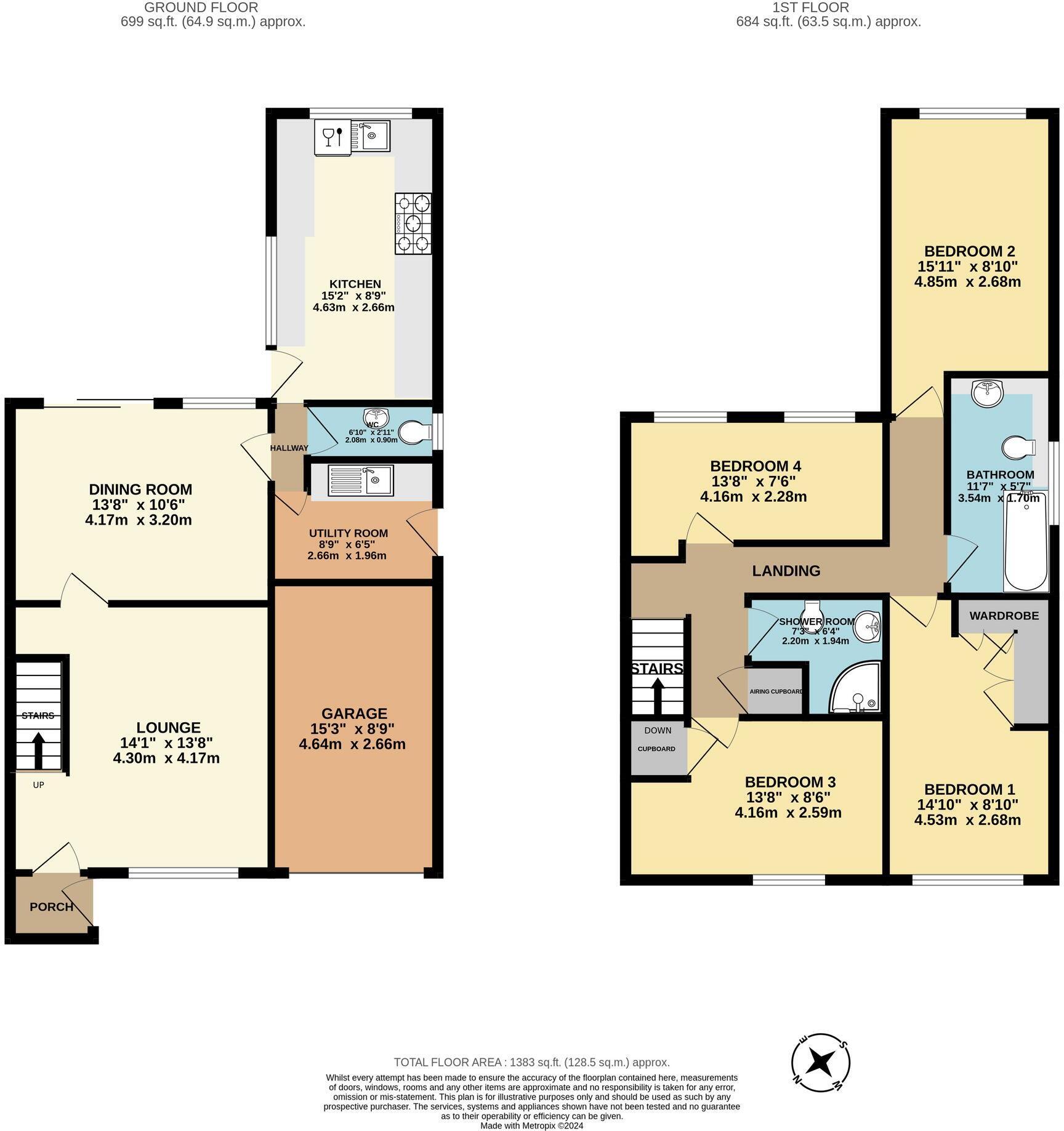 35, Wittersham Close, Kent floorplan