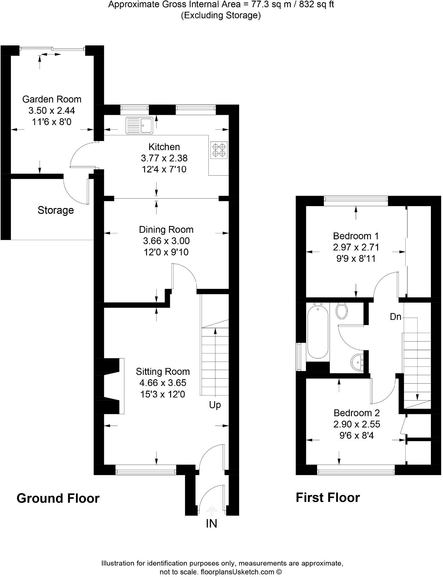 60, Foxes Bank Drive, Gloucestershire floorplan