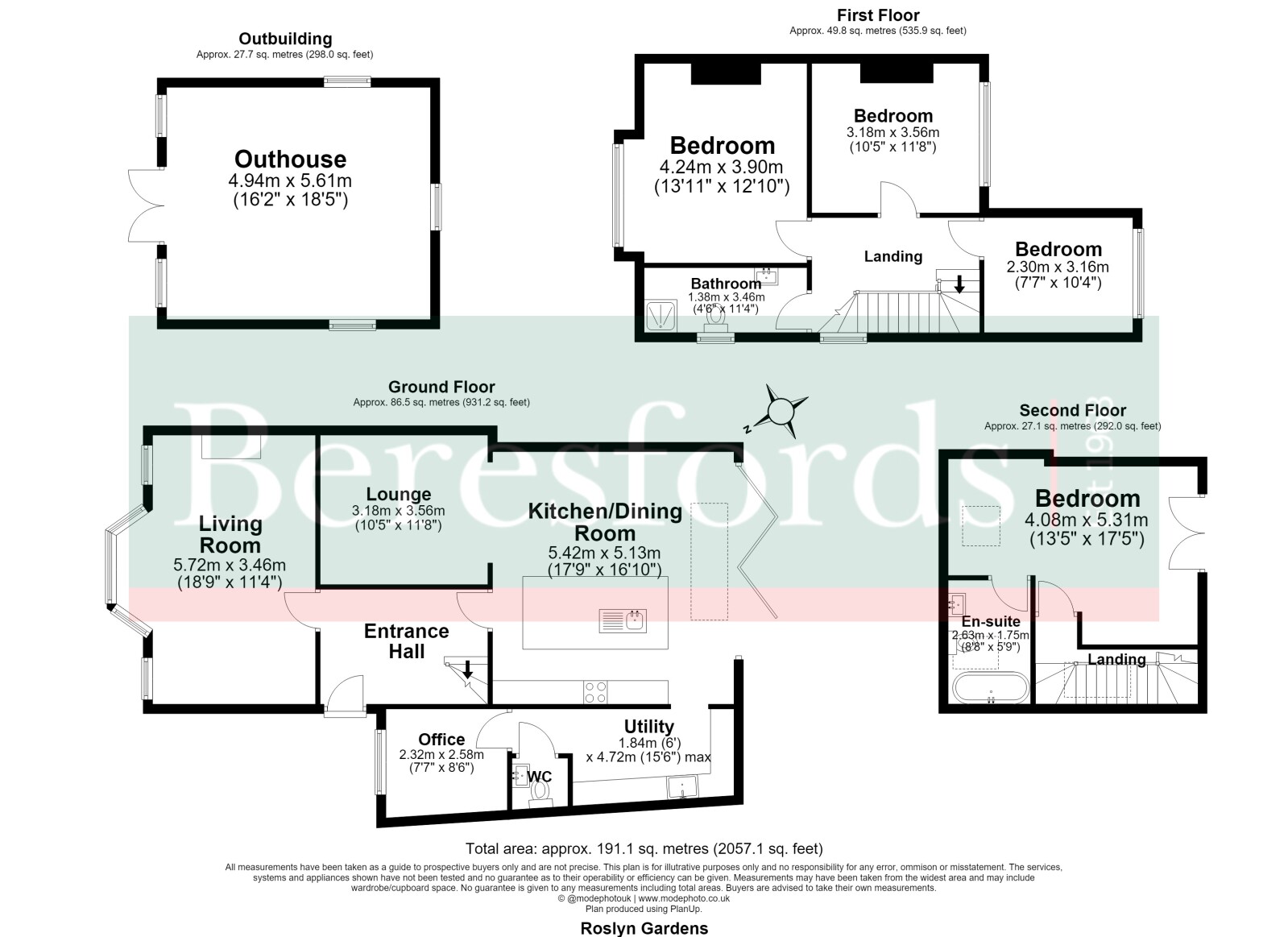 11, Roslyn Gardens, Romford floorplan
