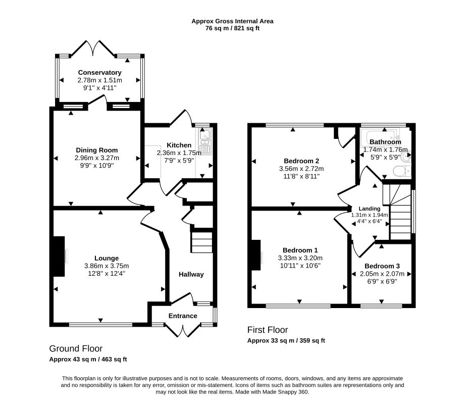 Elstree Gardens, Belvedere floorplan
