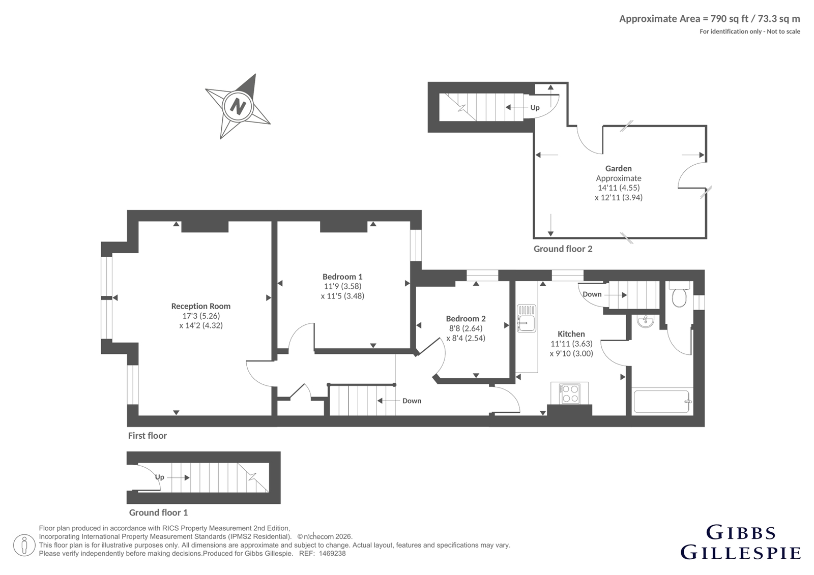 85A,, Seaford Road, London floorplan