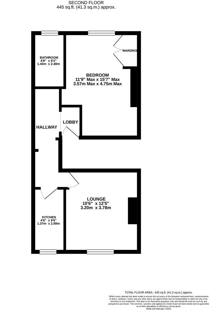 Flat 3, 20, Farm Road, Hove floorplan