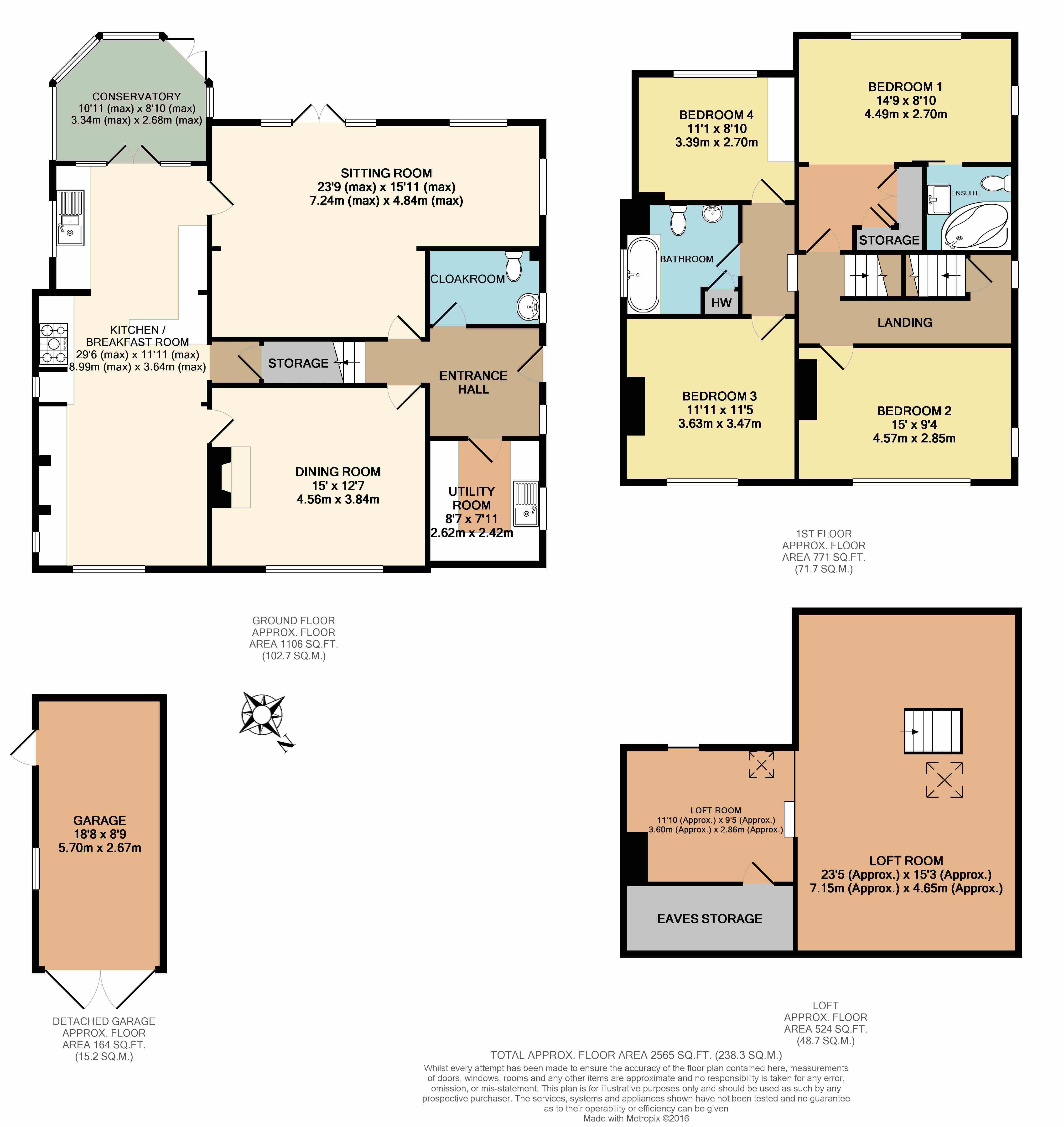 4 Bedrooms Detached house for sale in Pednormead End, Chesham, Buckinghamshire HP5