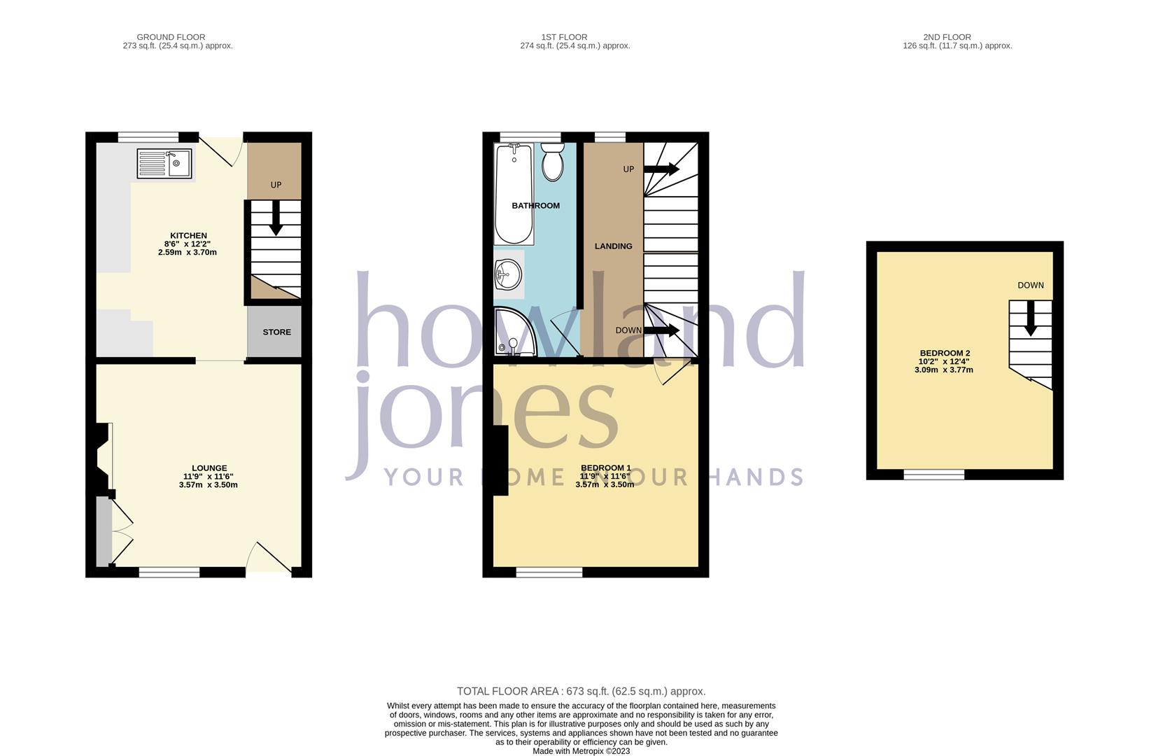 Peggs Close, Measham, Swadlincote DE12, 2 bedroom terraced house for