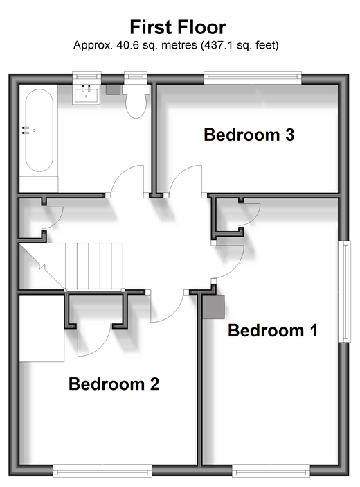 St. David's Avenue, Dover floorplan