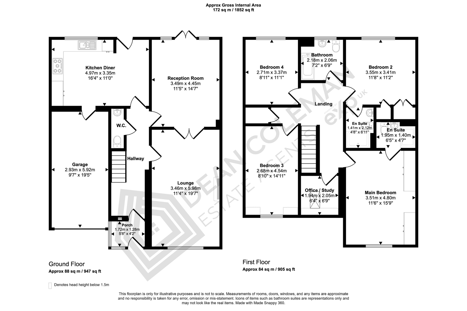 41, Middlepark Drive, Birmingham floorplan