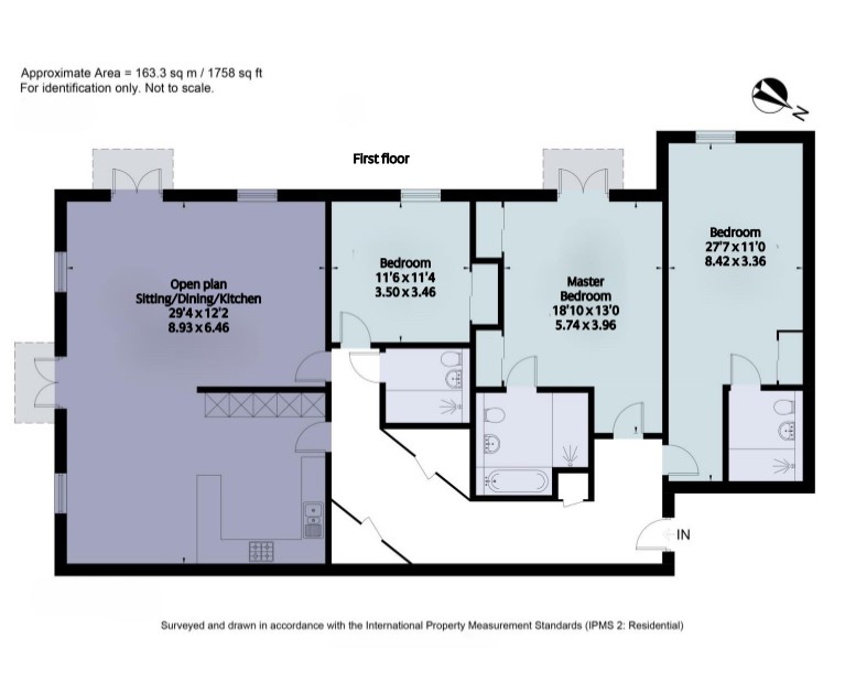 54, Little Trodgers Lane floorplan