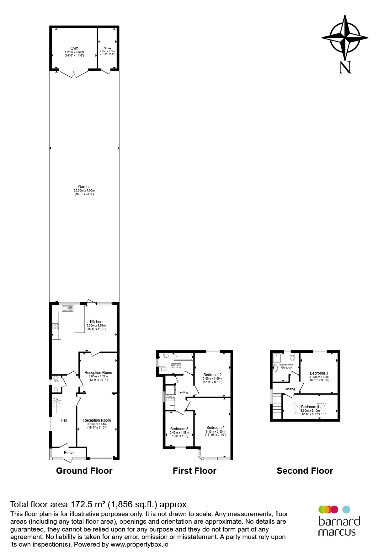 26, Netherlands Road, Barnet floorplan