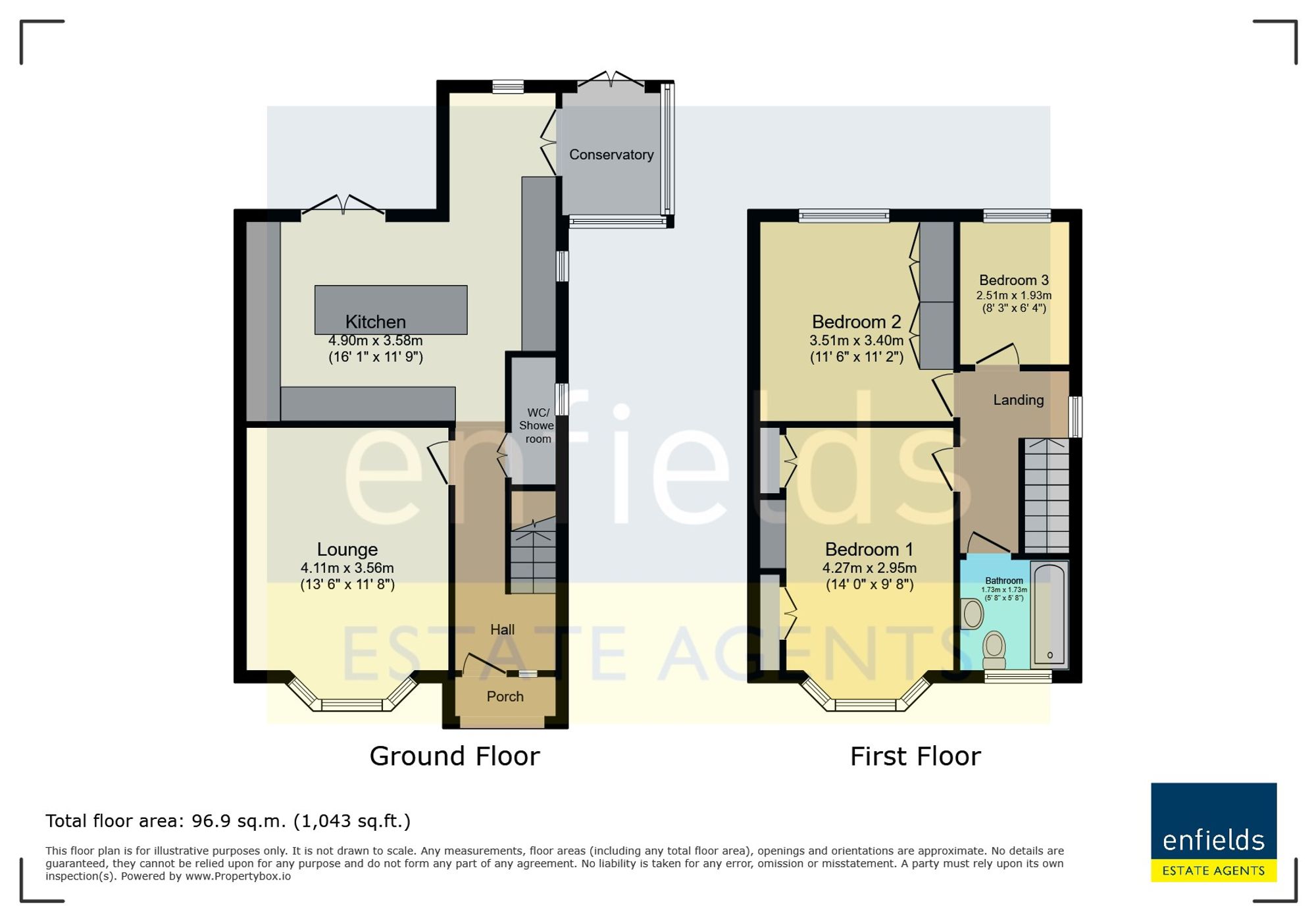 10 Norman Avenue, Poole floorplan