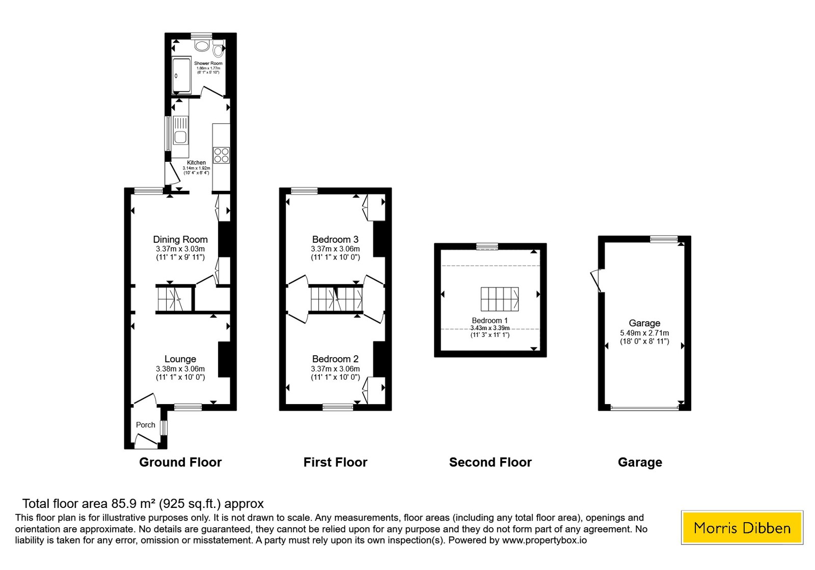 Hill Lane, Hampshire floorplan