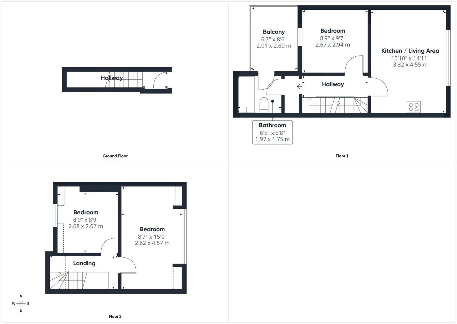 3a, West Buildings, Worthing floorplan