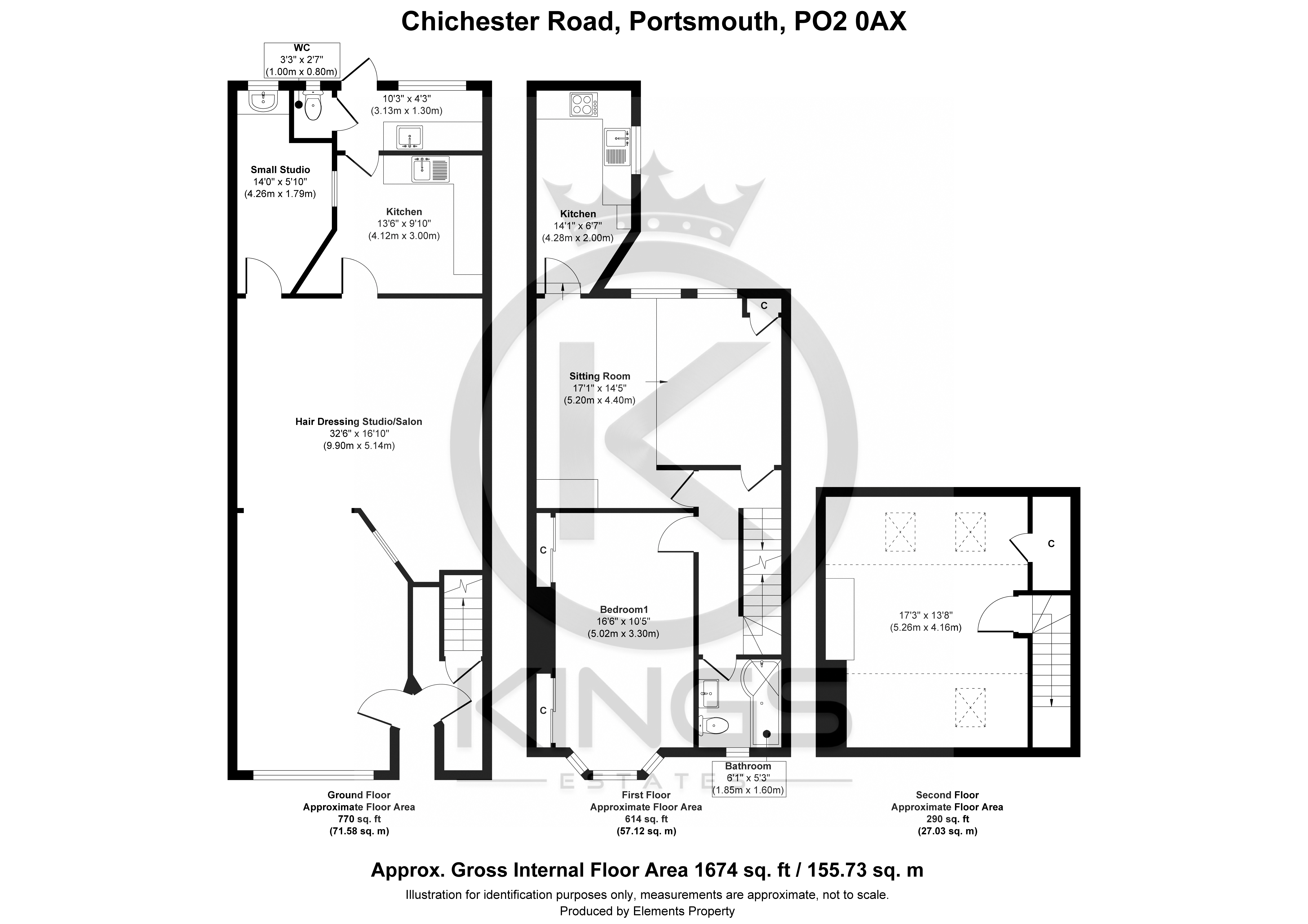 202, Chichester Road, Portsmouth floorplan