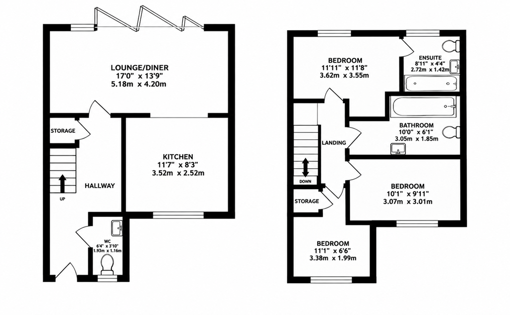 2, Pennine Mews Greater Manchester, Westhoughton floorplan