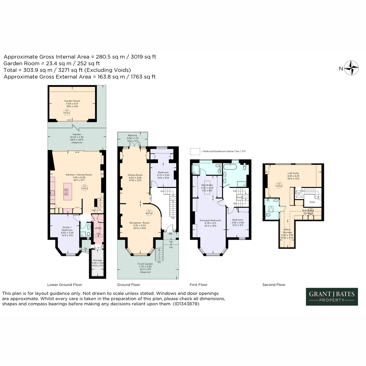 Stapleton Hall Road, London floorplan