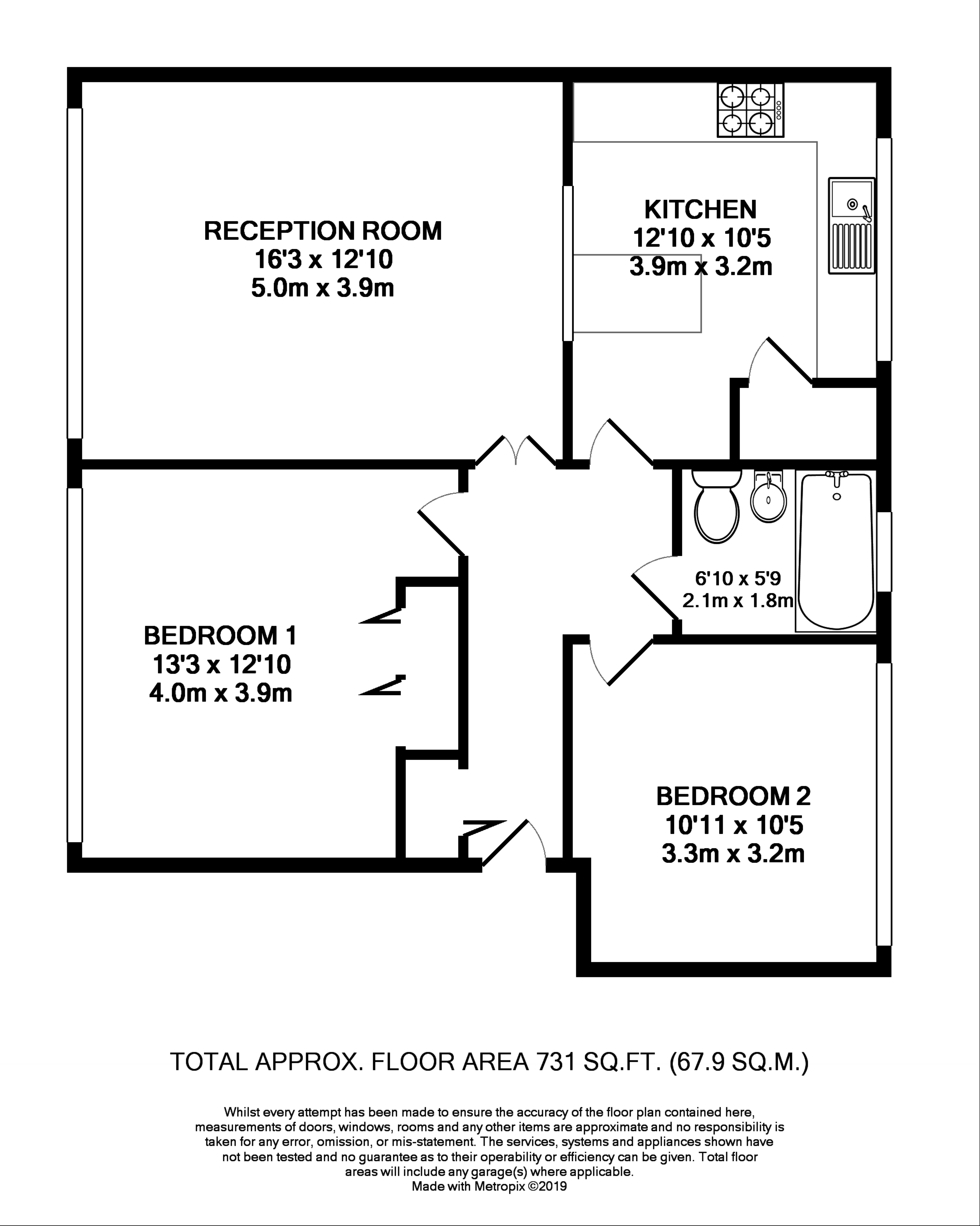 16, Crakers Mead, Watford floorplan