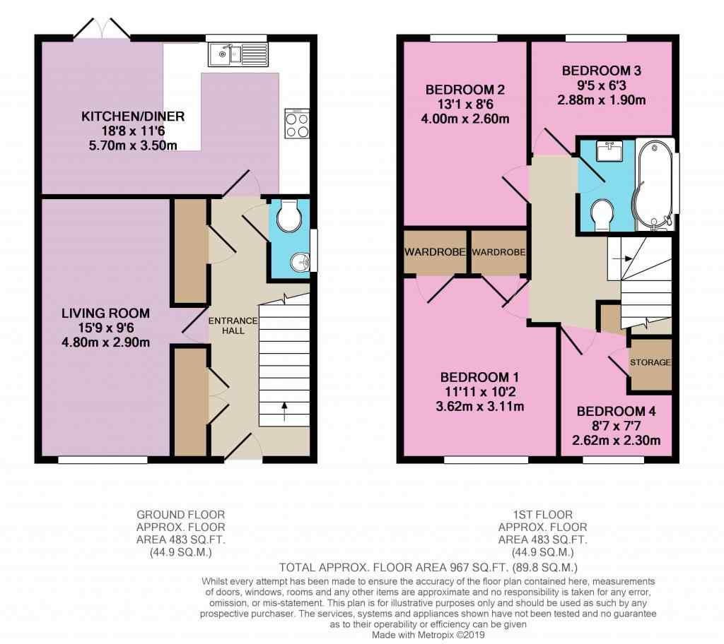 4 Bedrooms End terrace house for sale in St. Andrews, Bracknell RG12