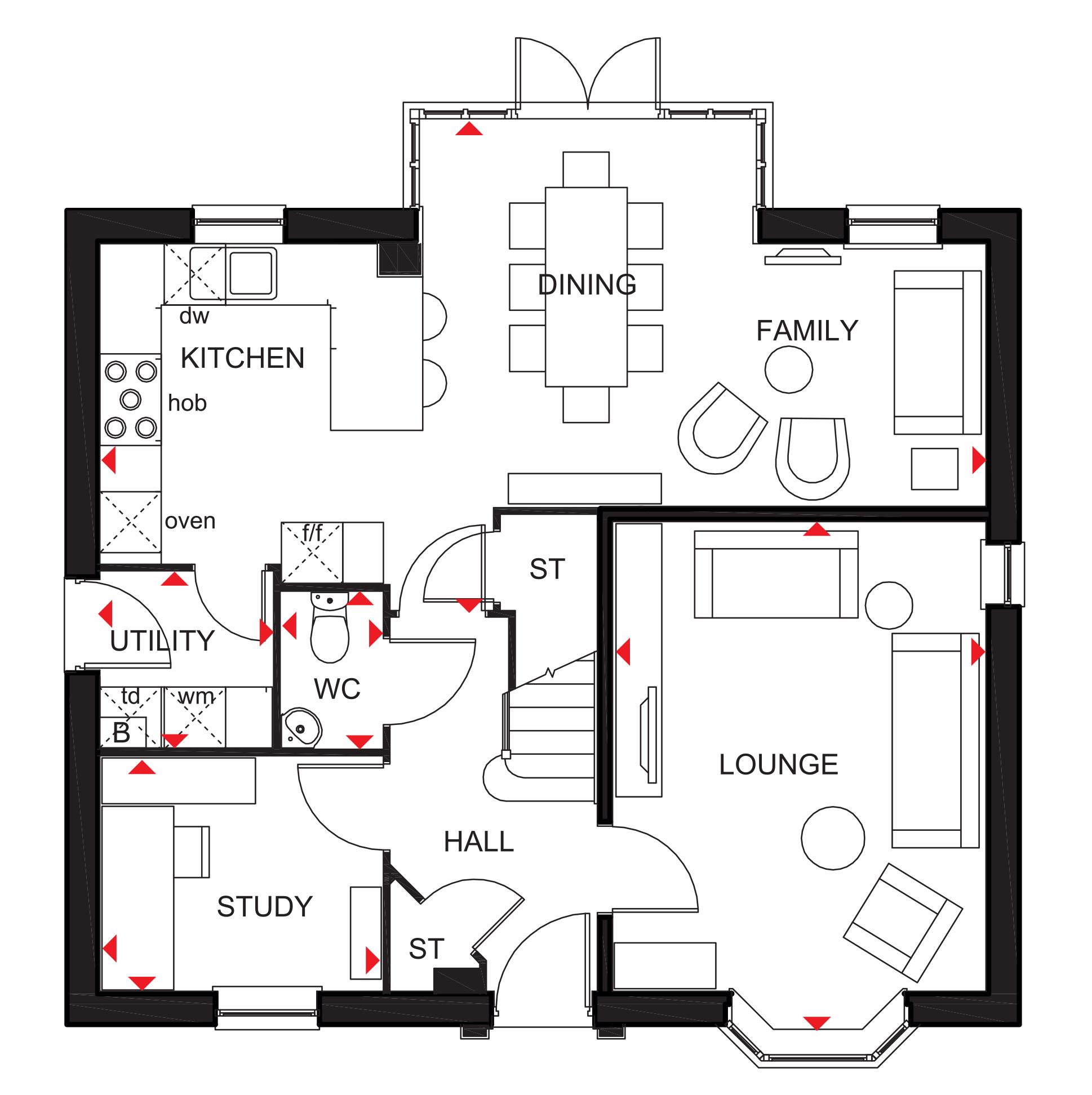 David Wilson Homes Layton Floor Plan