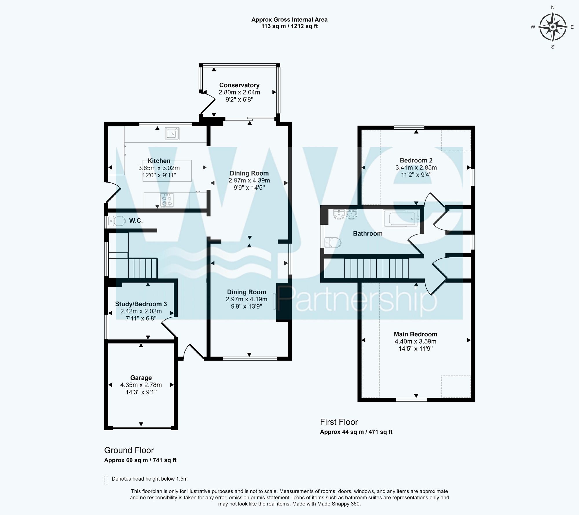 16 Brimmers Hill, High Wycombe floorplan