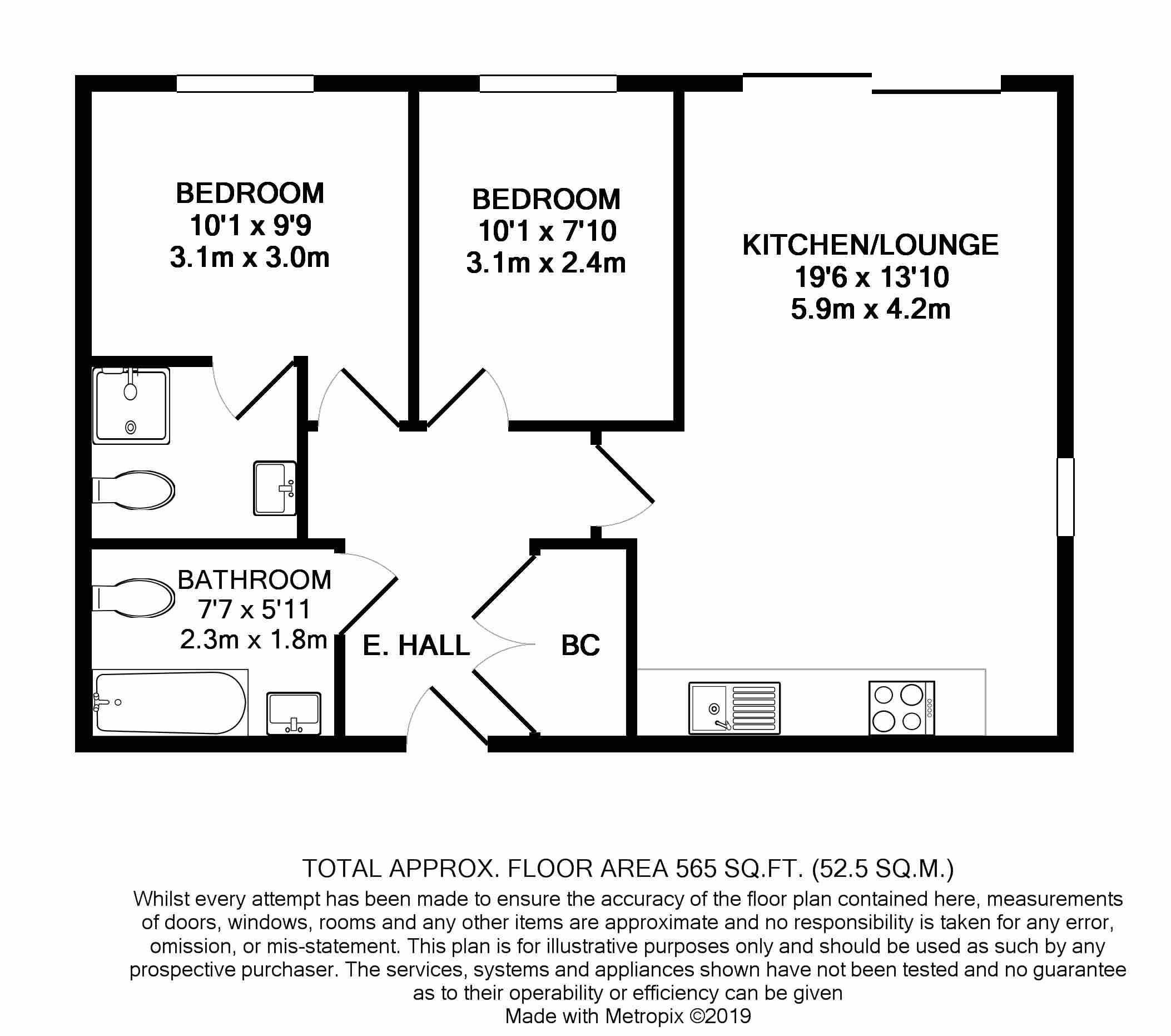2 Bedrooms Flat to rent in The Green, Millbrook, Stalybridge SK15