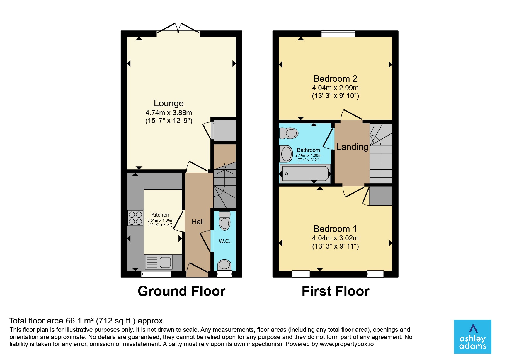 12, Ayrton Drive, DERBY floorplan