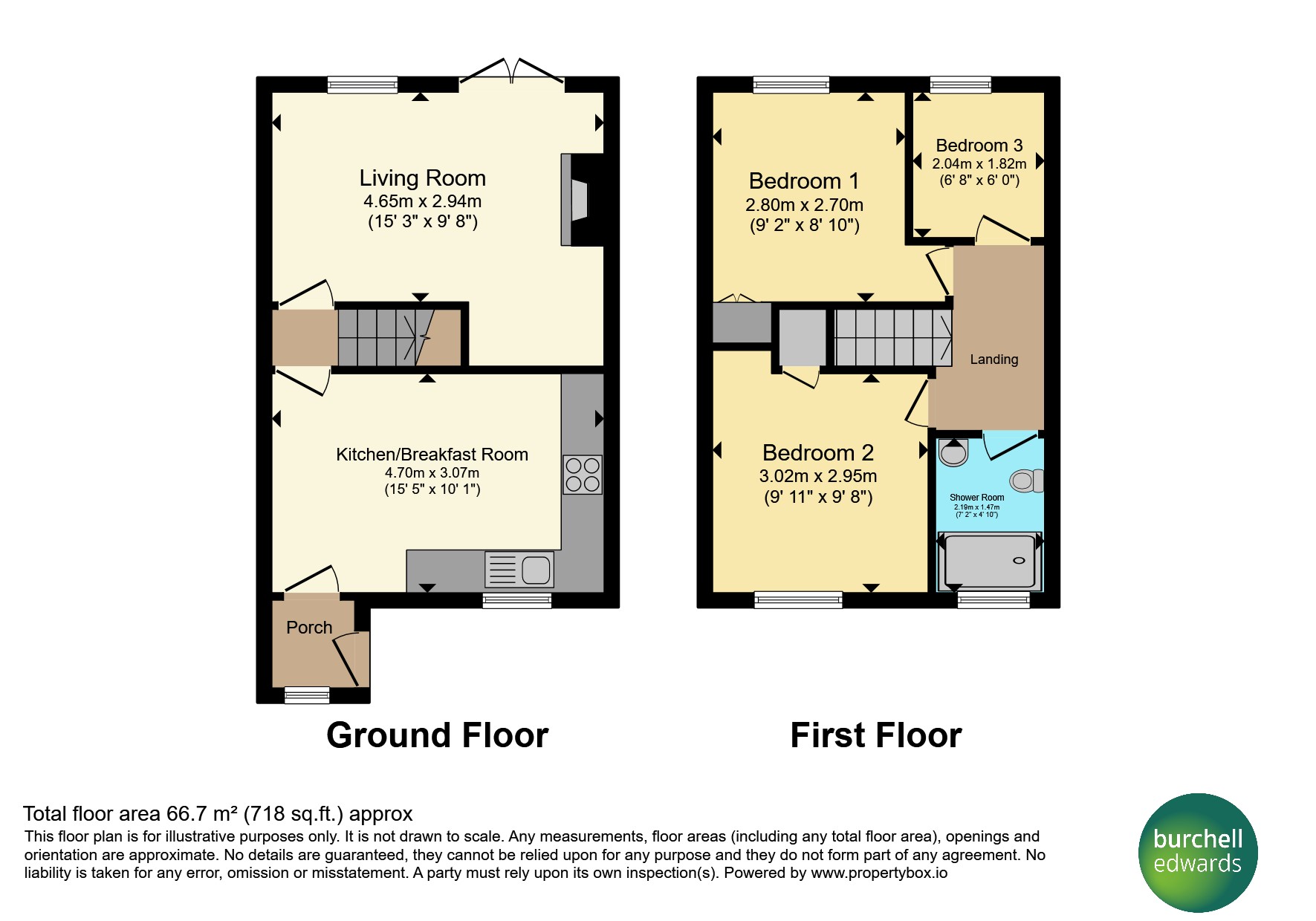 4, Manor Court, ALFRETON floorplan