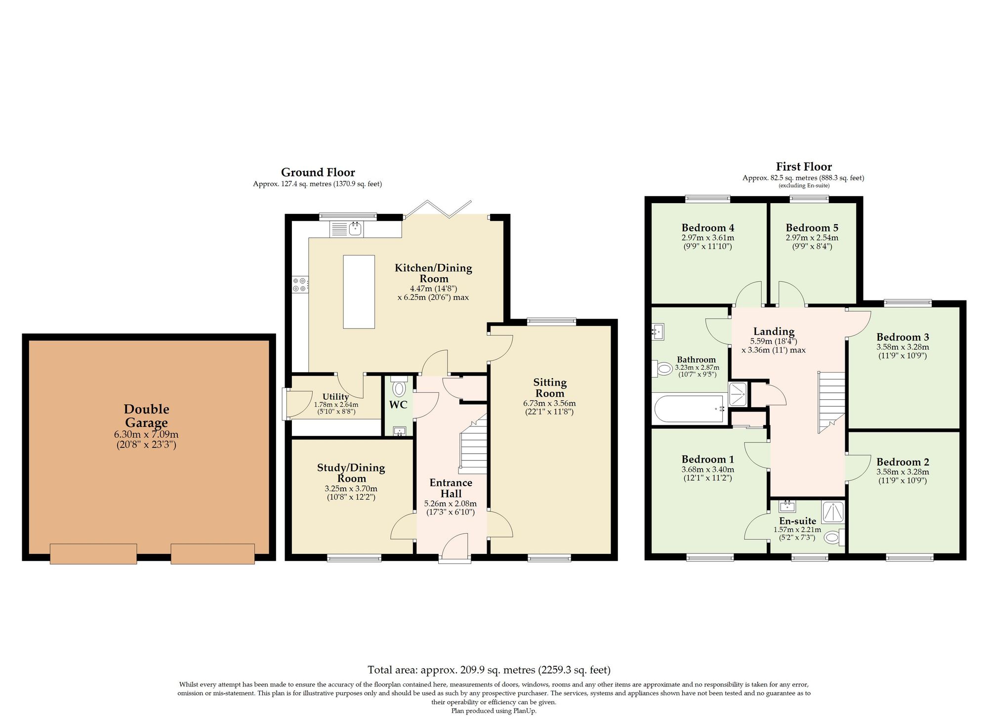 2 Red Admiral Way, Norwich floorplan