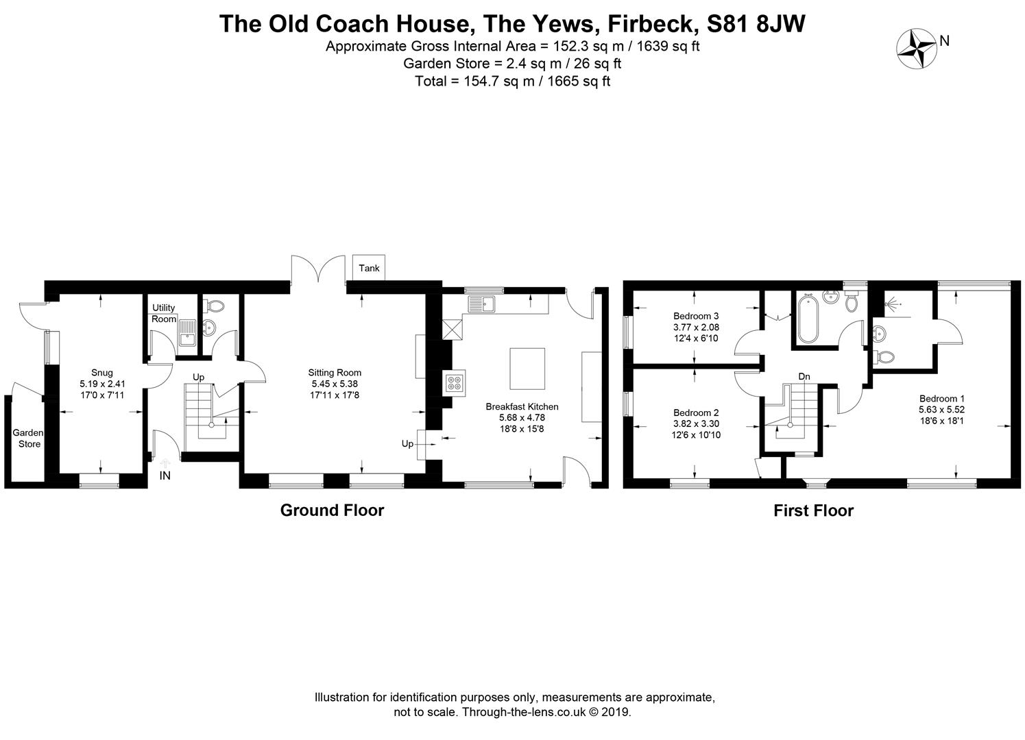 The Old Coach House, The Yews, Worksop floorplan