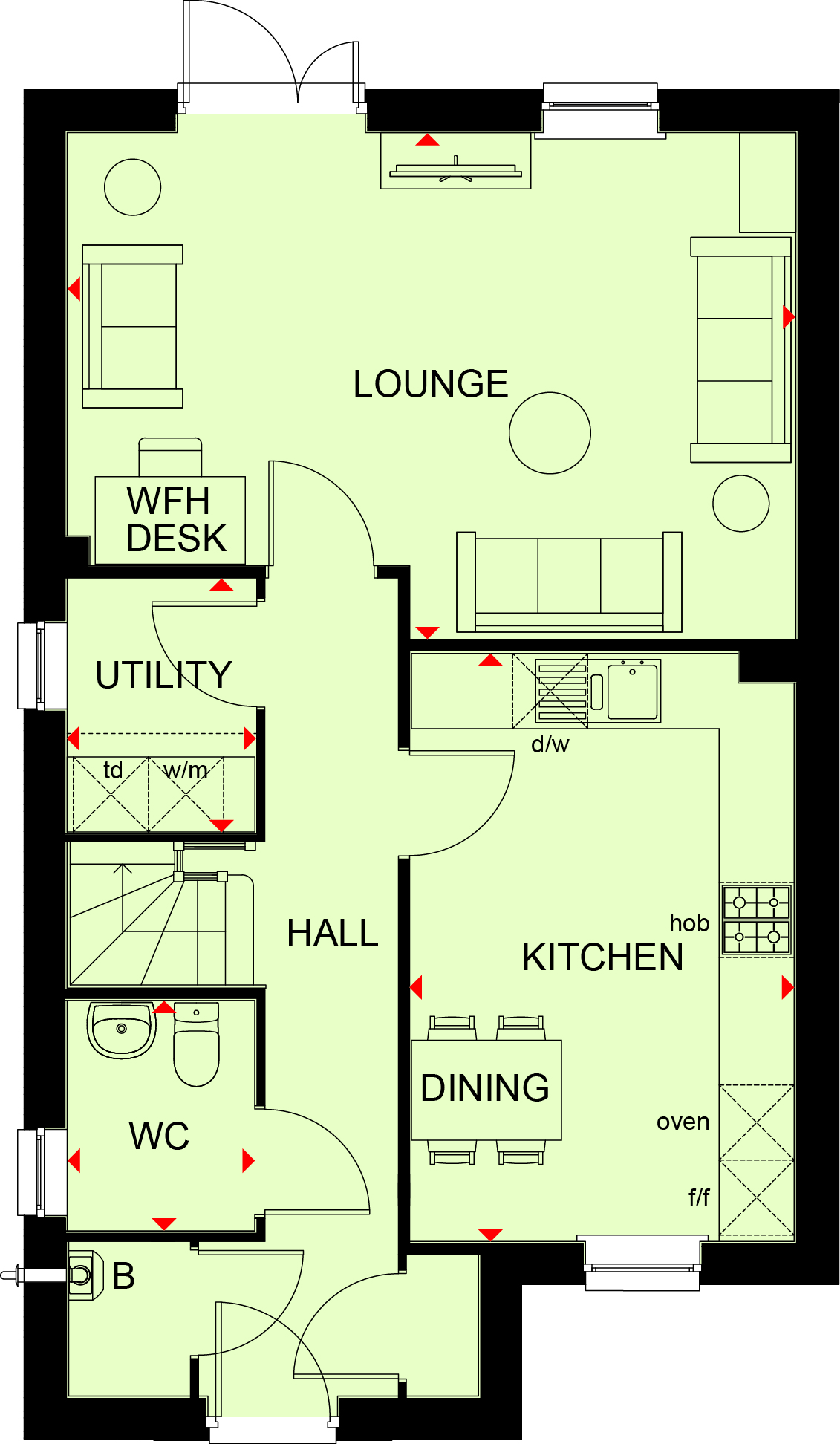 H88394, Tars Farm, Church Lane, Barnham floorplan