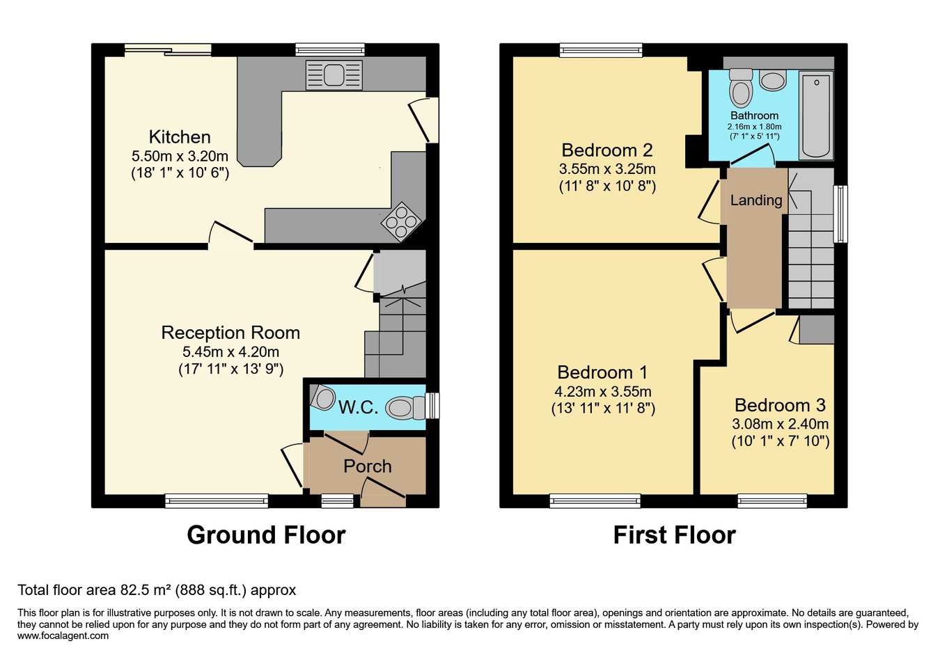 44, Parc Y Fro, Cardiff floorplan