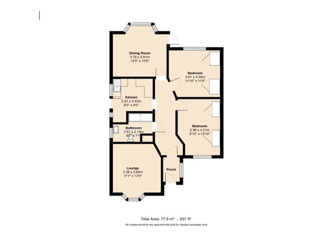 77, Grange Court Drive, Bexhill-On-Sea floorplan