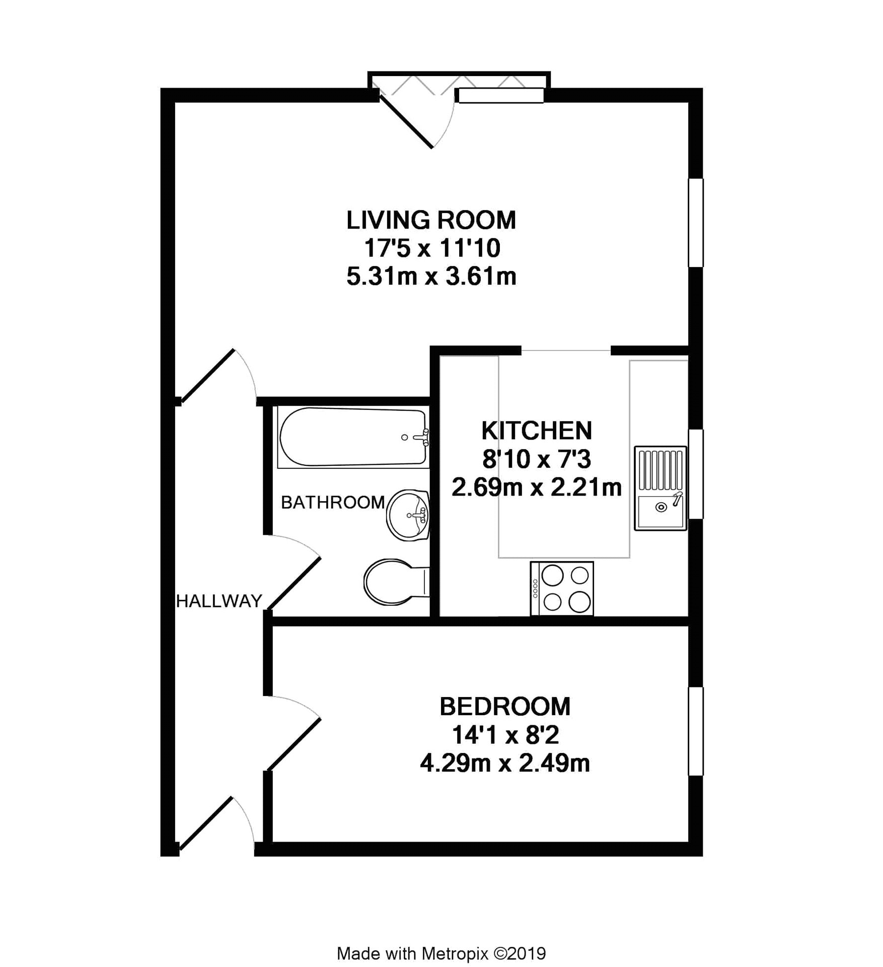 1 Bedrooms Flat for sale in Ladybank, Bracknell, Berkshire RG12