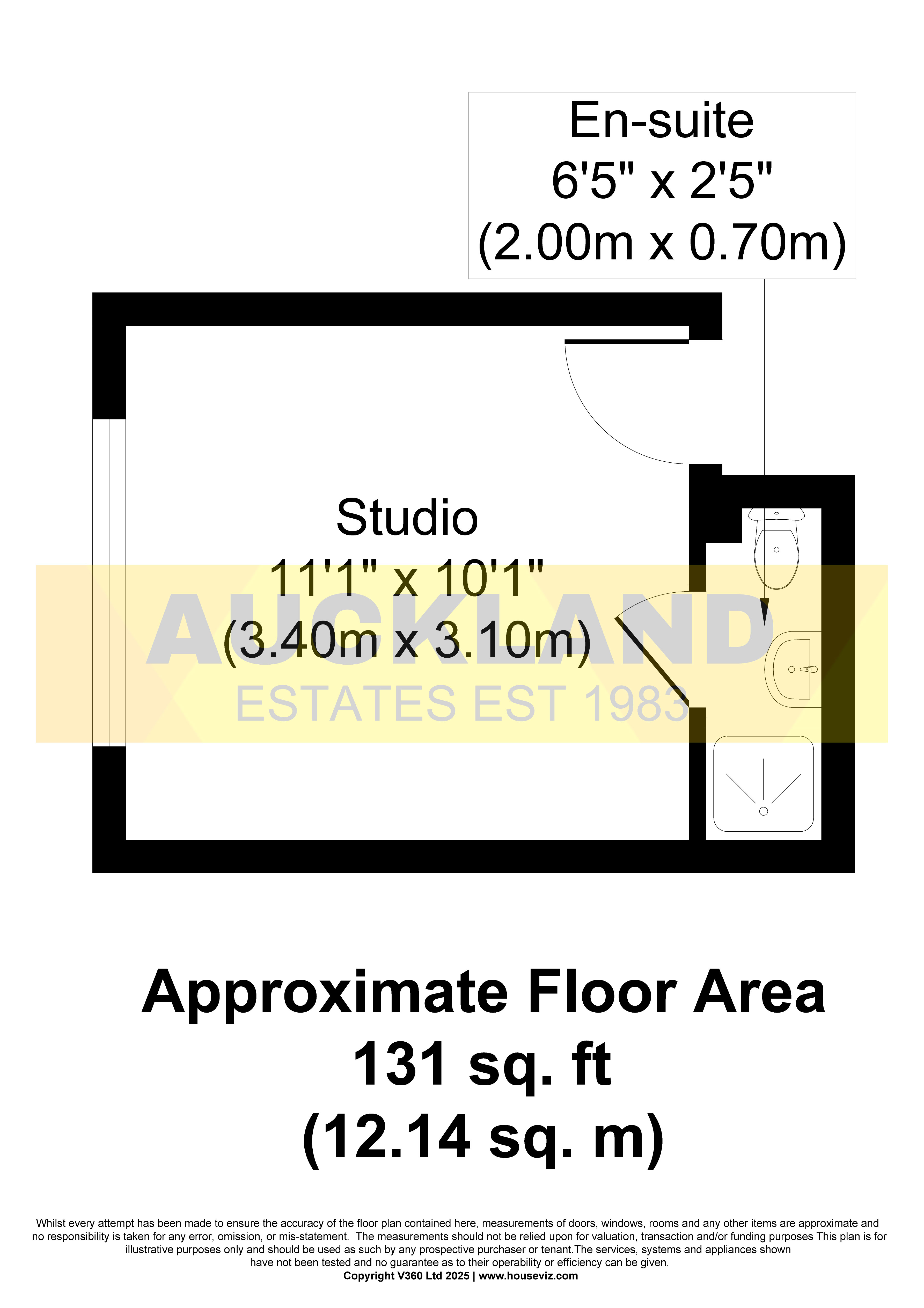Flat 3, 70, Oakmere Avenue, Potters Bar floorplan